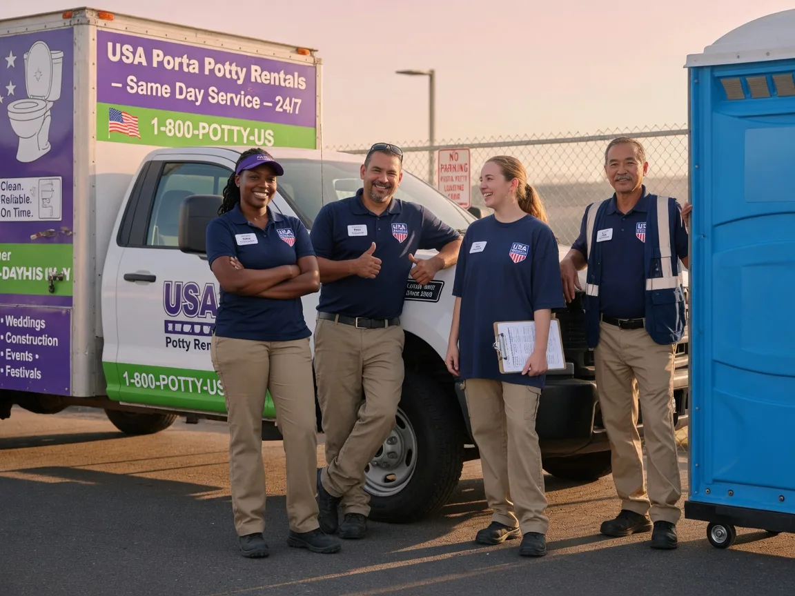 Porta Potty Rental company in Hartford, IL