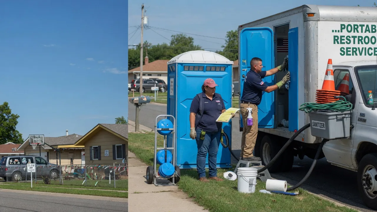 Portable Toilet Rental in Hartford, IL near me